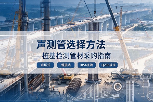 阜城声测管选型标准