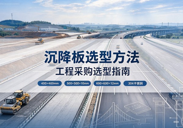 阜城沉降板选择方法