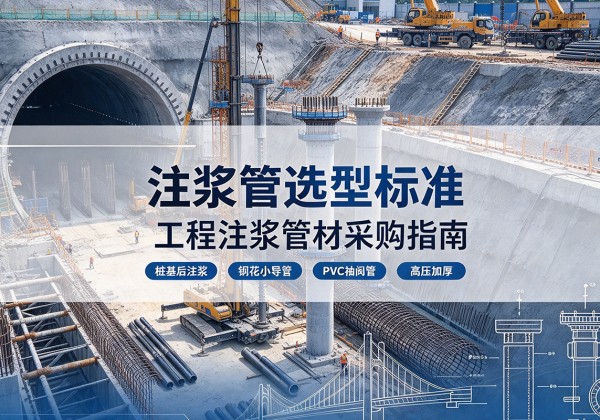 阜城注浆管选型标准